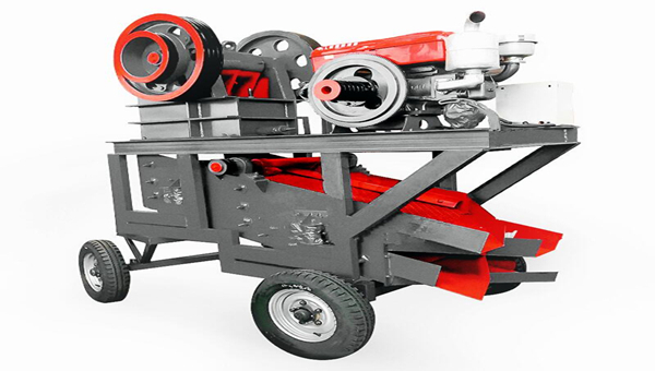 DIESEL ENGINE STONE CRUSHER